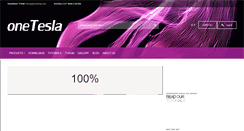Desktop Screenshot of onetesla.com